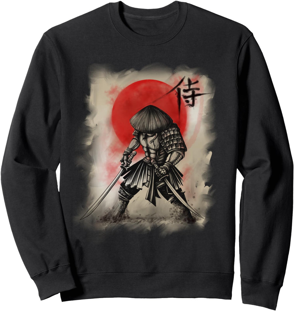 Handcrafted Samurai Warrior Japanese T-Shirt - Graphic Print for Adults - T-Shirt, Sweatshirt, Hoodie