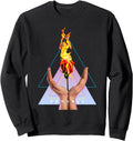 Rose Fire Dreamcore Japanese Kanji Hoodie - Aesthetic Graphic for Adults - T-Shirt, Sweatshirt, Hoodie