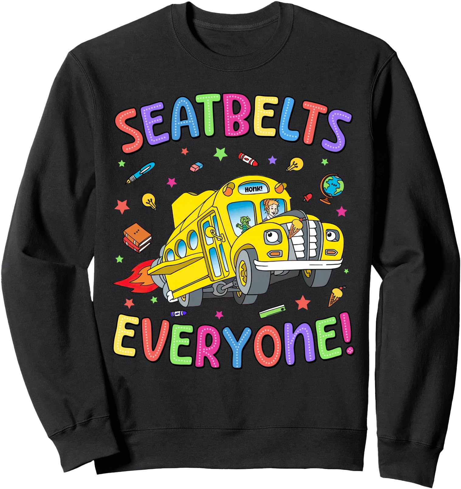 Authentic Seatbelt School Bus Driver Hoodie - Casual Everyday Wear Unisex - T-Shirt, Sweatshirt, Hoodie
