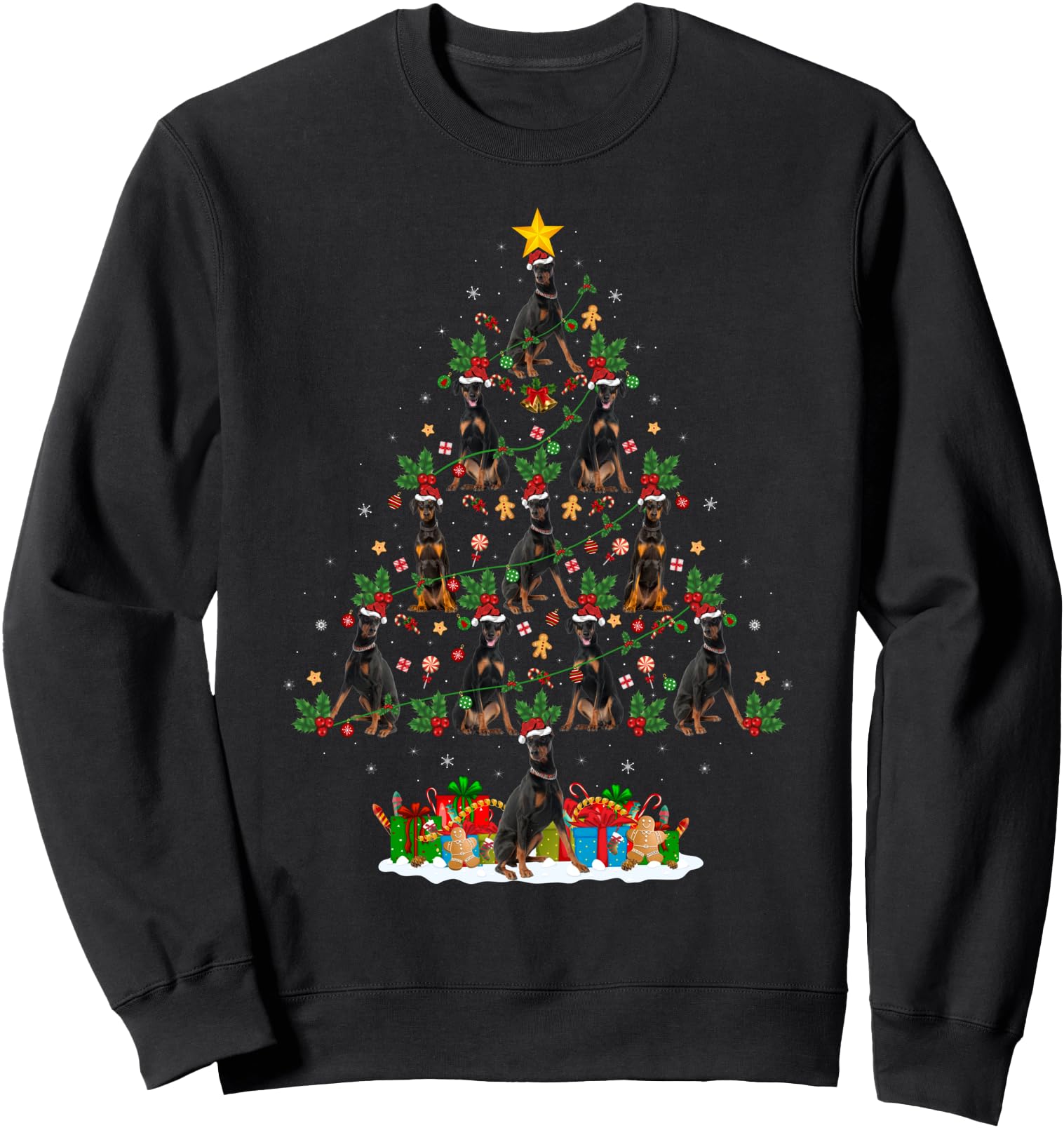 Exclusive Lighting Holiday Santa T-Shirt - Streetwear Style for Adults - T-Shirt, Sweatshirt, Hoodie