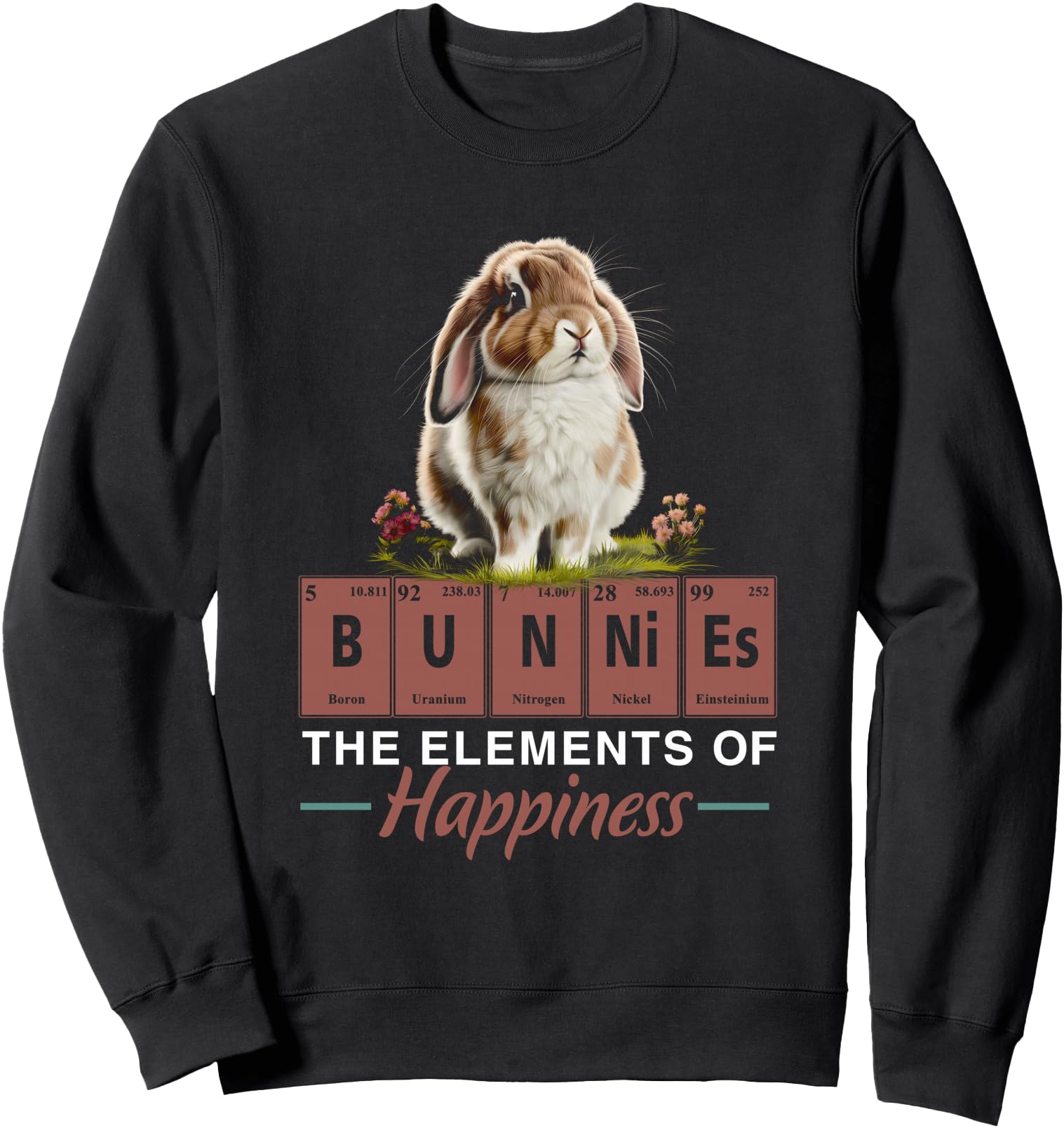 Elements Happiness Mini Holland T-Shirt - Fun Novelty Design for Adults - T-Shirt, Sweatshirt, Hoodie
