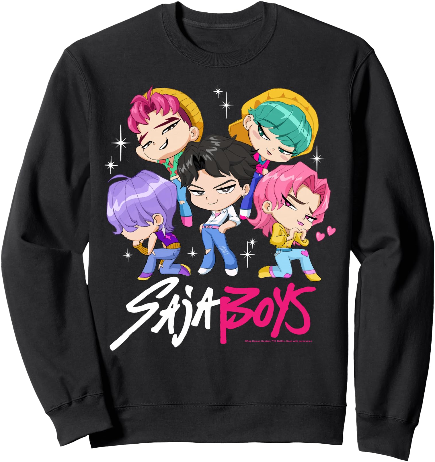 Original Kpop Demon Hunters T-Shirt - Aesthetic Graphic for Adults - T-Shirt, Sweatshirt, Hoodie