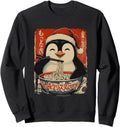 Handcrafted Penguin Eating Ramen Noodles T-Shirt - Unique Graphic Unisex - T-Shirt, Sweatshirt, Hoodie