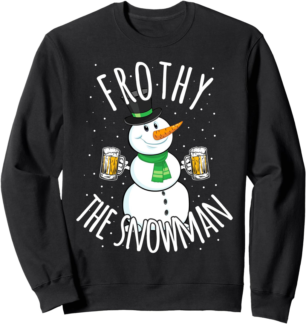 Beer Snowman Mens Womens Artist T-Shirt - Streetwear Style Unisex - T-Shirt, Sweatshirt, Hoodie