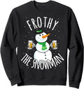 Beer Snowman Mens Womens Artist T-Shirt - Streetwear Style Unisex - T-Shirt, Sweatshirt, Hoodie