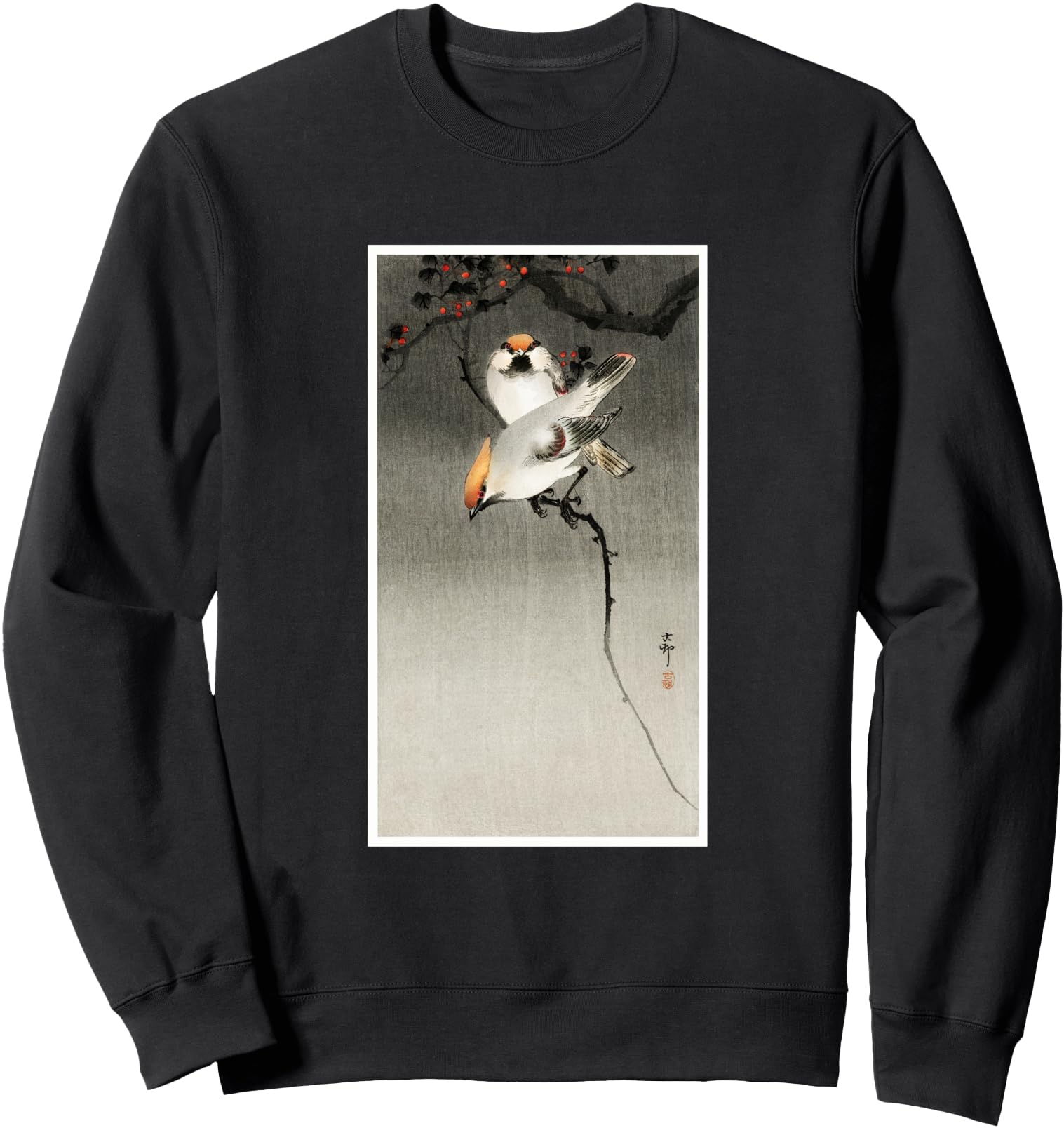 Exclusive Bohemian Waxing Birds Ohara T-Shirt - Custom Art Print Men Women - T-Shirt, Sweatshirt, Hoodie