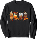Original Pumpkin Spice Coffee Latte Hoodie - Custom Art Print for Adults - T-Shirt, Sweatshirt, Hoodie