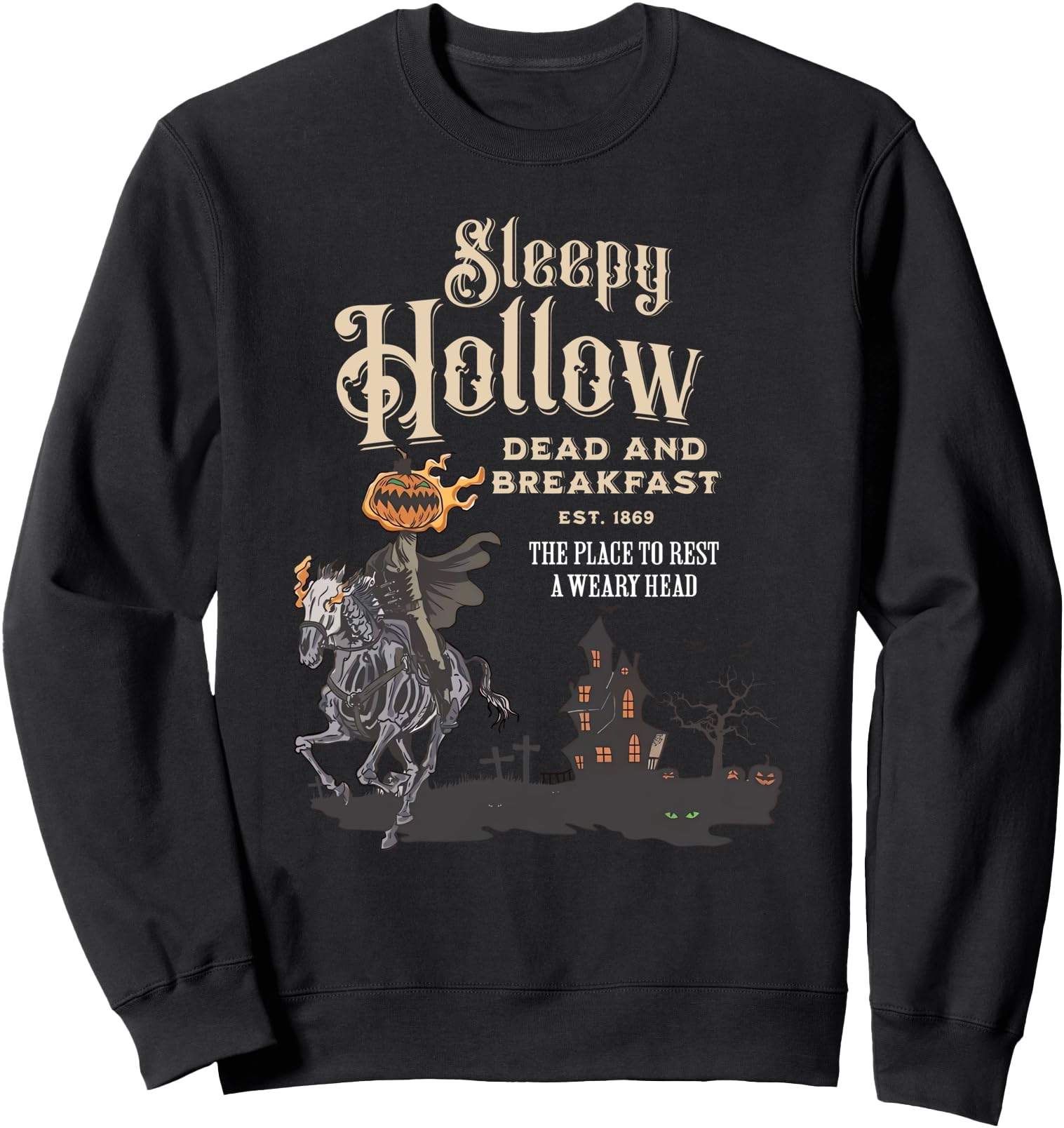 Authentic Mind Your Head Sleepy Hollow T-Shirt - Graphic Print Men Women - T-Shirt, Sweatshirt, Hoodie