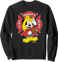 Handcrafted Mickey Mouse Fire T-Shirt - Custom Art Print for Adults - T-Shirt, Sweatshirt, Hoodie
