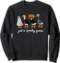 Just Spooky Goose Rare Sweatshirt - Fun Novelty Design for Adults - T-Shirt, Sweatshirt, Hoodie