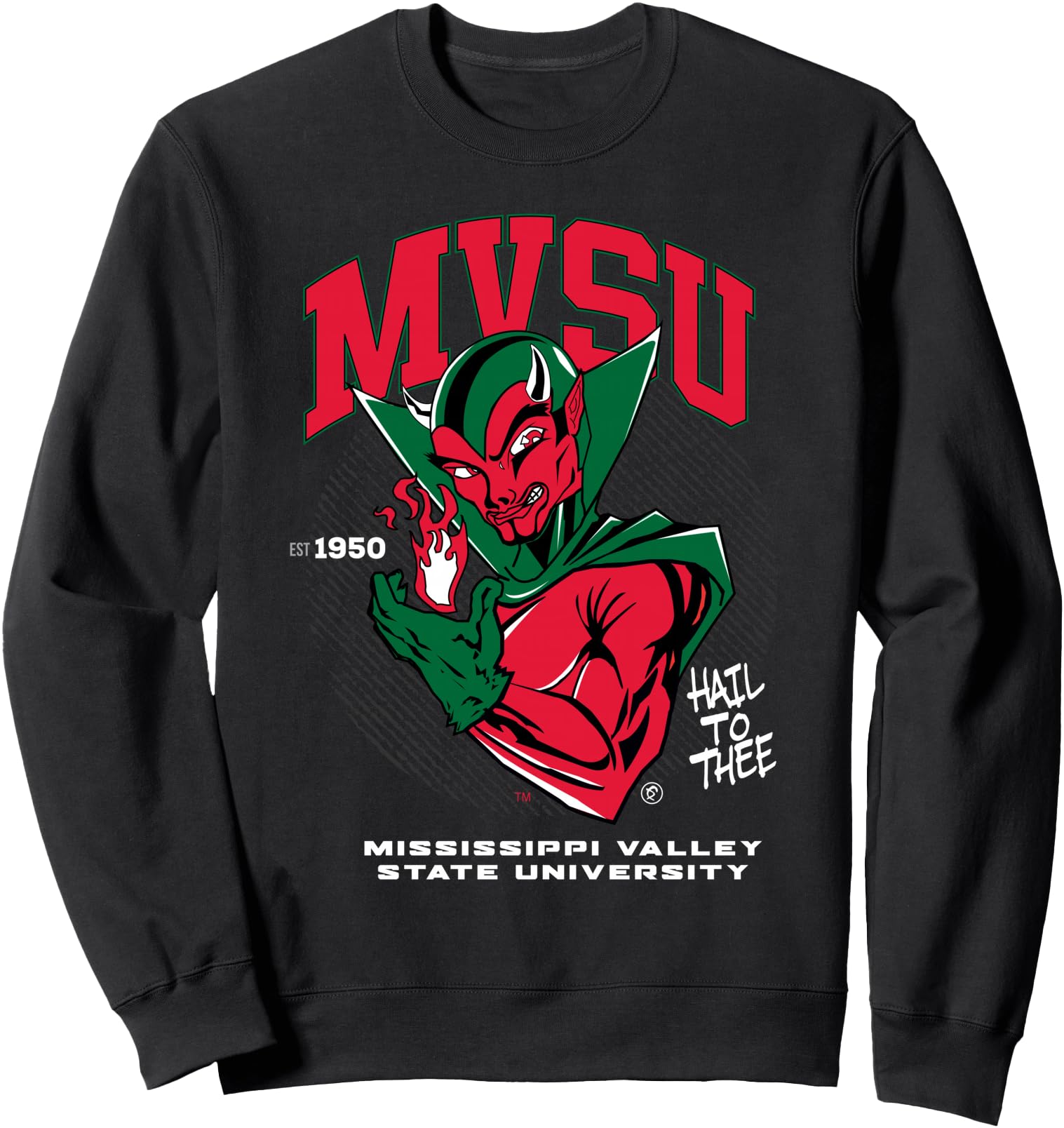 Authentic Mississippi Valley State Hoodie - Custom Art Print Men Women - T-Shirt, Sweatshirt, Hoodie