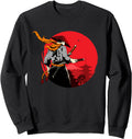 Japan Geisha And Samurai Japanese Art T-Shirt - Streetwear Style Men Women - T-Shirt, Sweatshirt, Hoodie