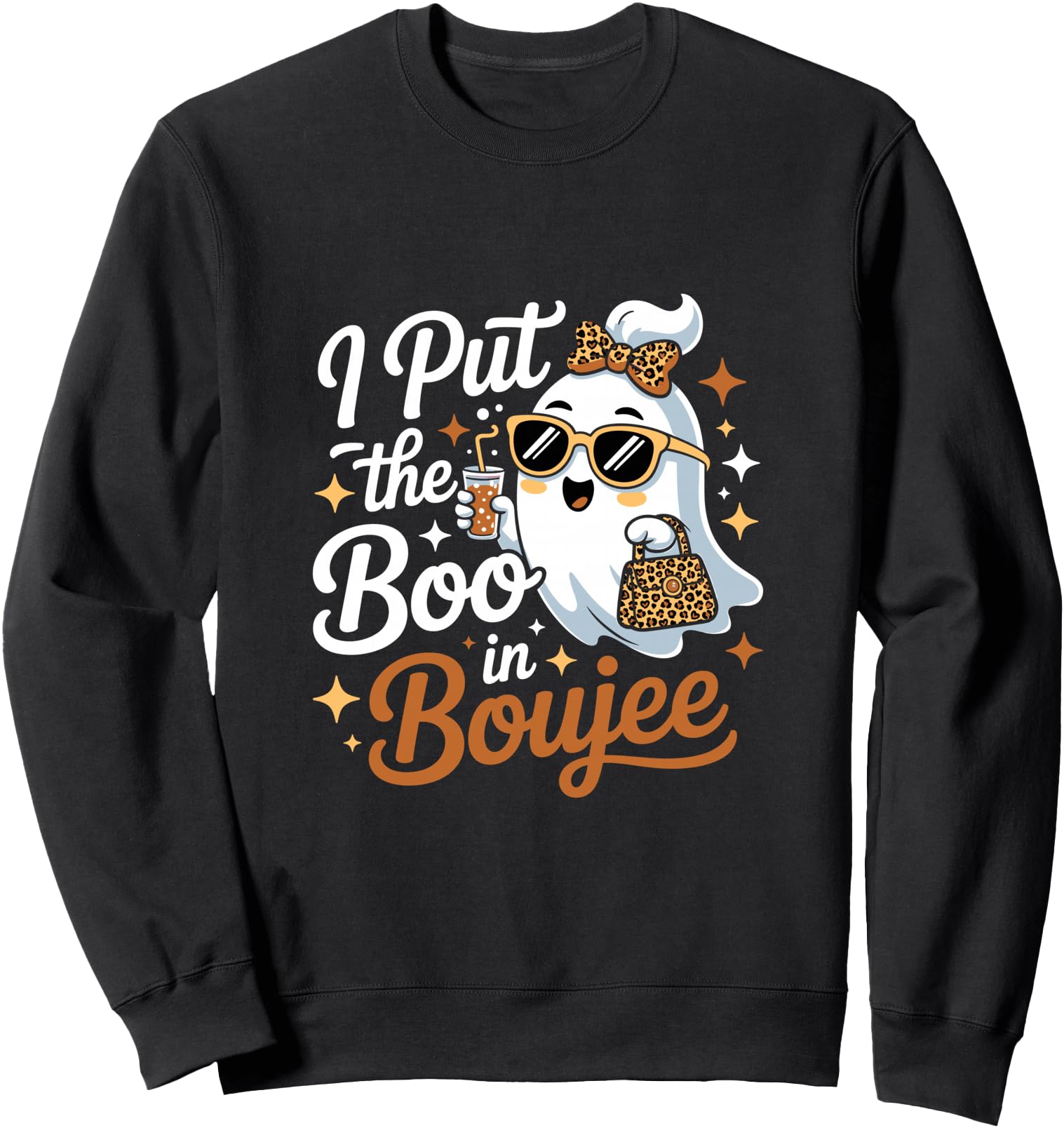 Exclusive I Put Boo Boujee Halloween Hoodie - Minimalist Print Unisex - T-Shirt, Sweatshirt, Hoodie