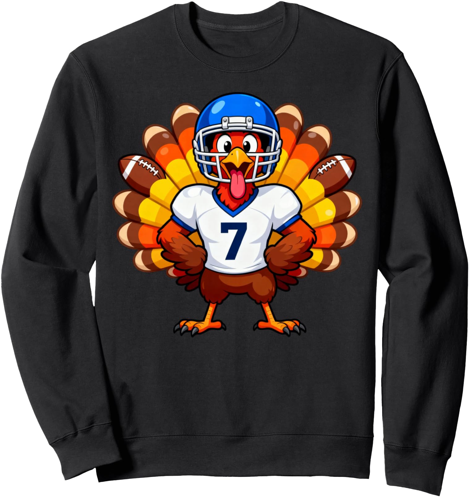 Handcrafted Number 7 Thanksgiving T-Shirt - Novelty Apparel Unisex - T-Shirt, Sweatshirt, Hoodie