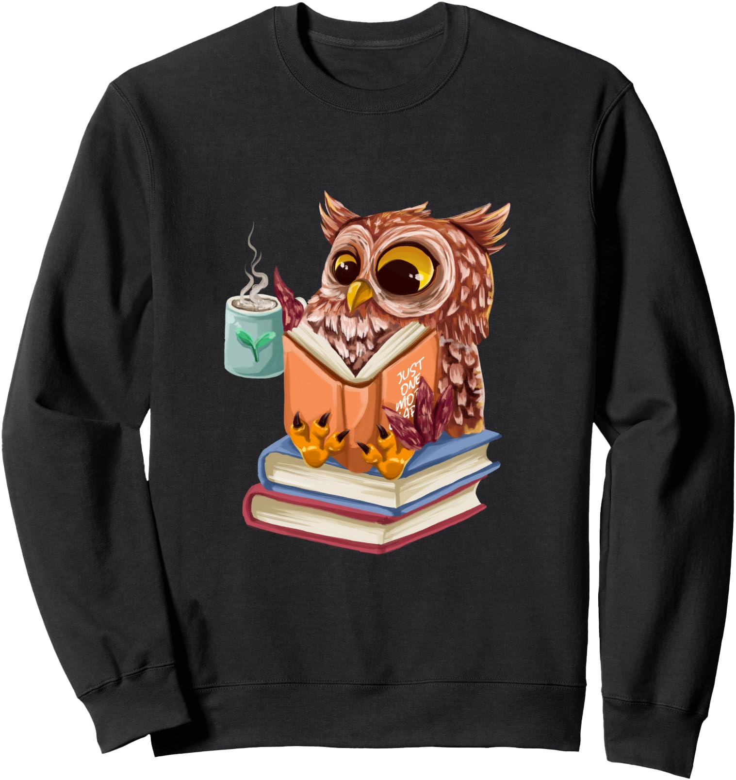 Authentic Just One More Chapter Hoodie - Casual Everyday Wear for Adults - T-Shirt, Sweatshirt, Hoodie