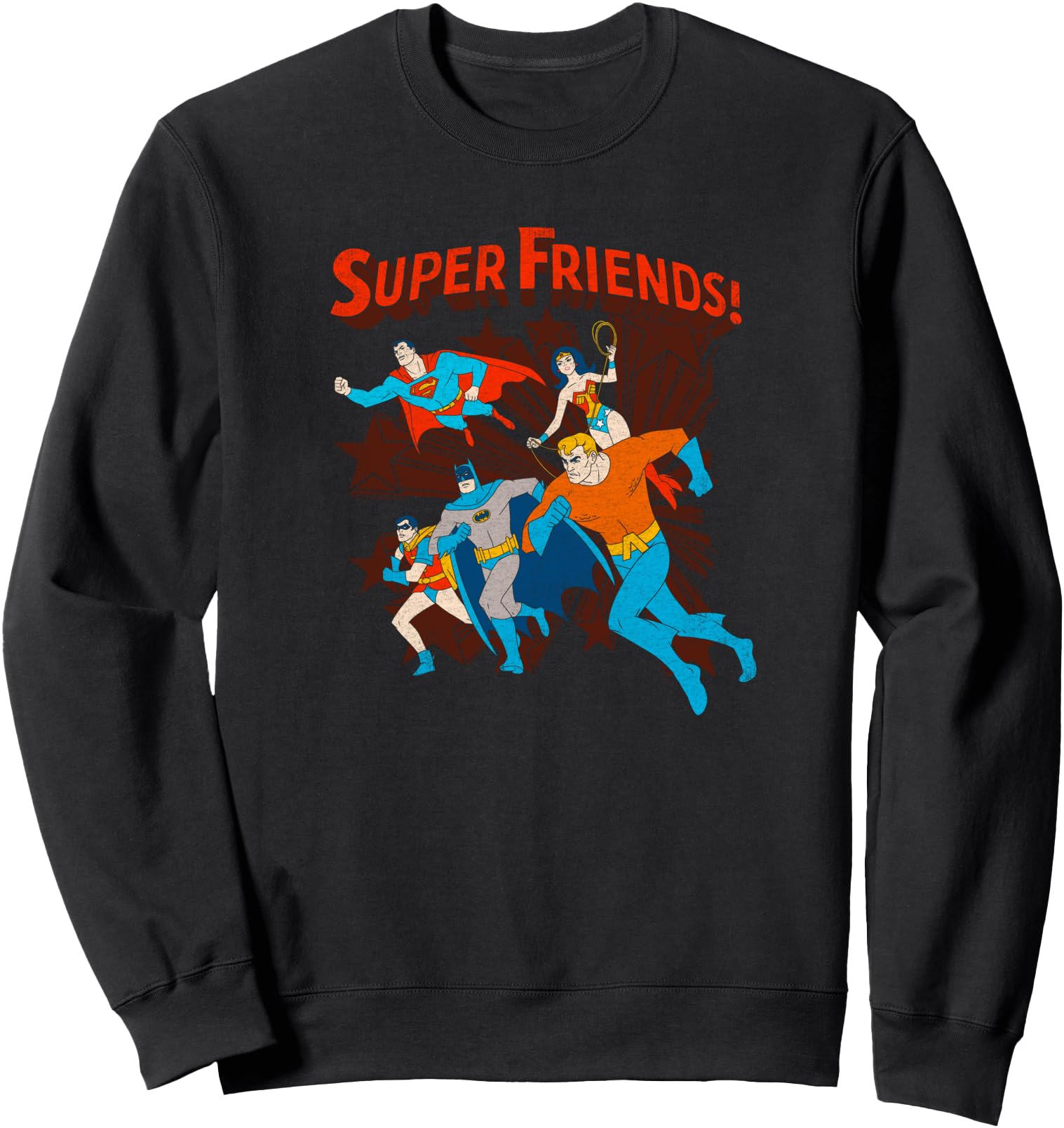 Exclusive Justice League Super Friends T-Shirt - Graphic Print Men Women - T-Shirt, Sweatshirt, Hoodie