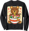 Original Kawaii Anime Bear Eating T-Shirt - Casual Everyday Wear Men Women - T-Shirt, Sweatshirt, Hoodie