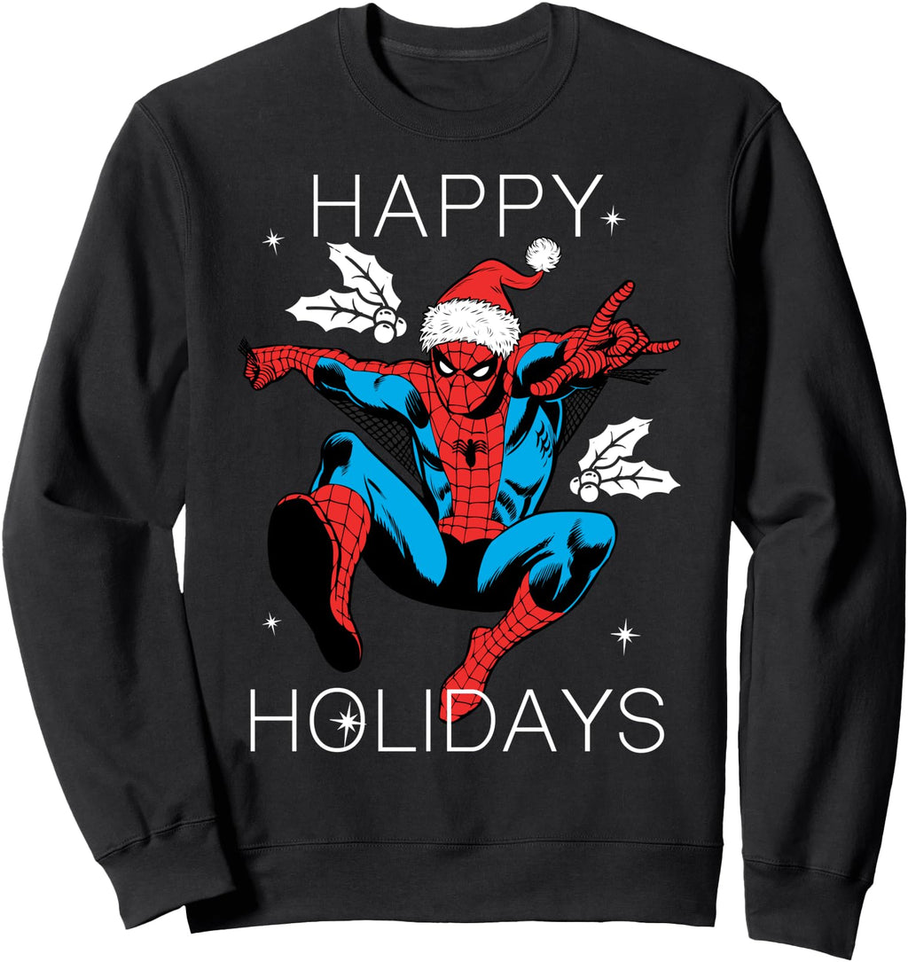 Authentic Marvel Spider Happy T-Shirt - Casual Everyday Wear Unisex - T-Shirt, Sweatshirt, Hoodie