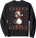 Ugly Duck Santa Hat Holiday Artist T-Shirt - Aesthetic Graphic for Adults - T-Shirt, Sweatshirt, Hoodie
