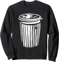 Original Trash Can Halloween Costume Garbage Hoodie - Graphic Print Unisex - T-Shirt, Sweatshirt, Hoodie