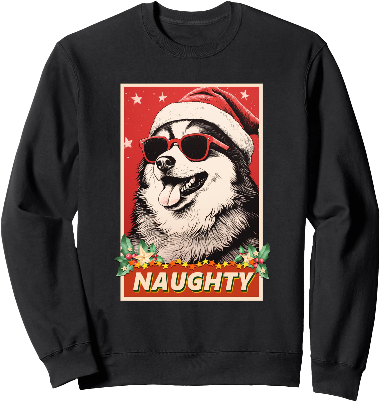 Exclusive Alaskan Malamute Naughty T-Shirt - Fun Novelty Design Unisex - T-Shirt, Sweatshirt, Hoodie
