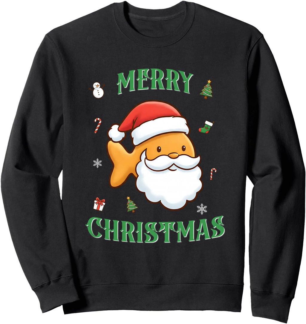 Authentic Santa Goldfish Cracker Artist Hoodie - Fun Novelty Design Unisex - T-Shirt, Sweatshirt, Hoodie