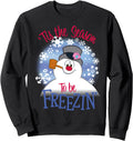 Handcrafted Frosty Snowman Tis Sweatshirt - Streetwear Style Men Women - T-Shirt, Sweatshirt, Hoodie
