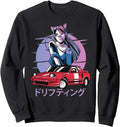 Handcrafted Anime Drift Hard Manga Sweatshirt - Custom Art Print Unisex - T-Shirt, Sweatshirt, Hoodie