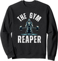 Exclusive Gym Reaper Halloween Sweatshirt - Custom Art Print for Adults - T-Shirt, Sweatshirt, Hoodie