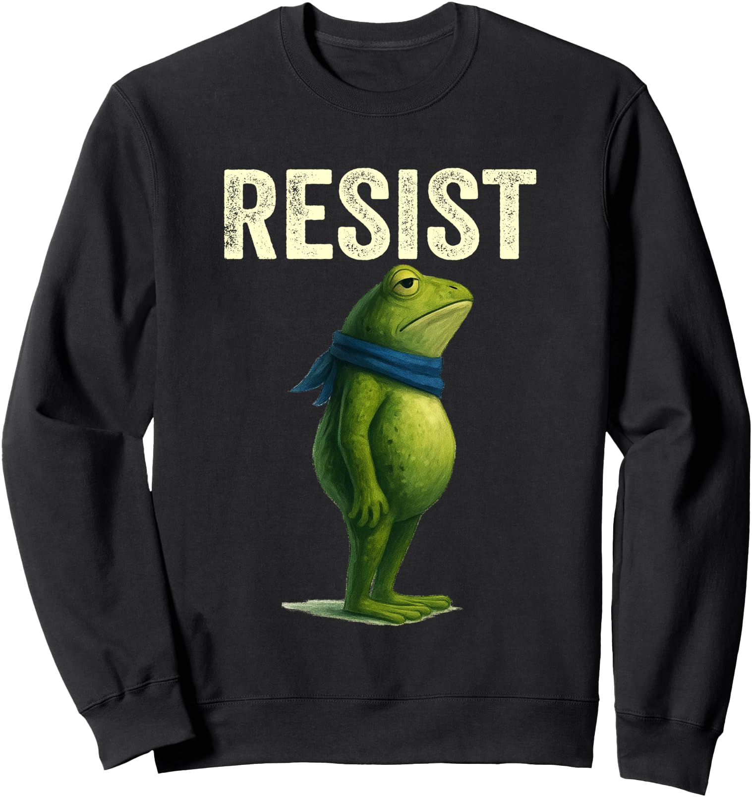 Authentic Resist Frog Portland Frog T-Shirt - Unique Graphic Unisex - T-Shirt, Sweatshirt, Hoodie