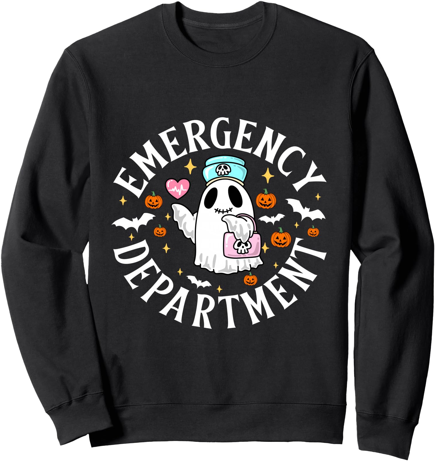 Emergency Department Halloween Emergency T-Shirt - Unique Graphic Unisex - T-Shirt, Sweatshirt, Hoodie