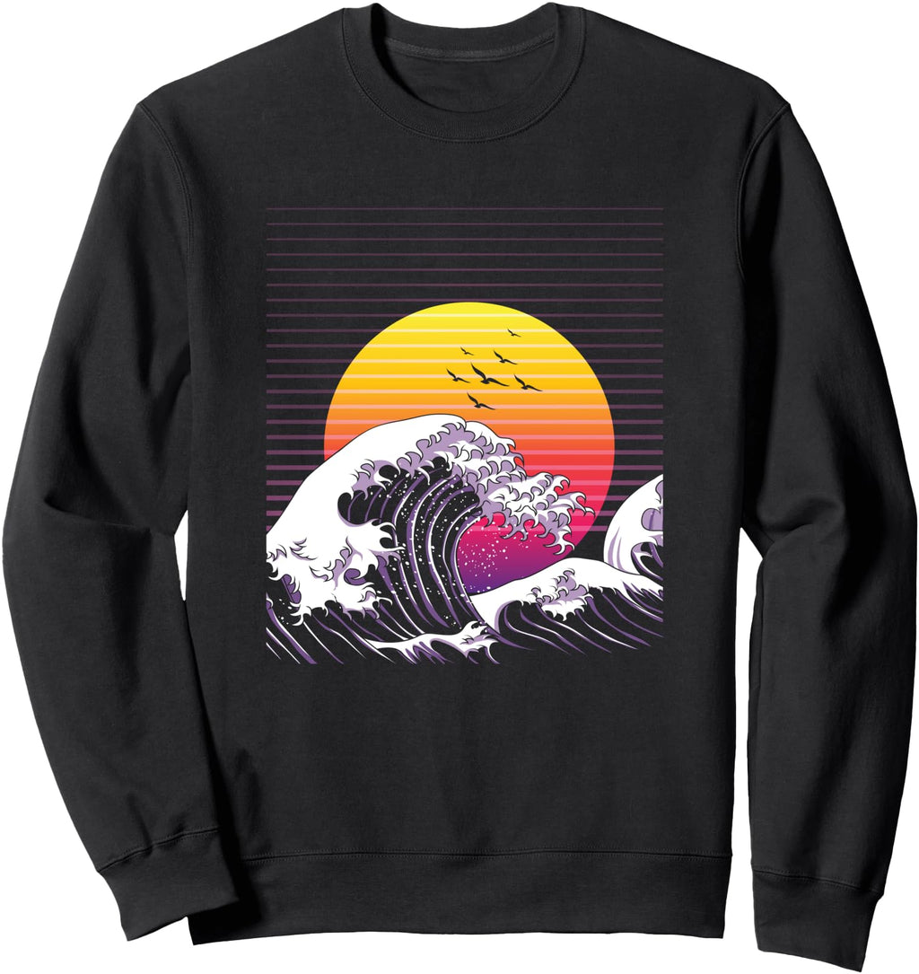 Great Wave Off Kanagawa Japanese Art T-Shirt - Streetwear Style Men Women - T-Shirt, Sweatshirt, Hoodie