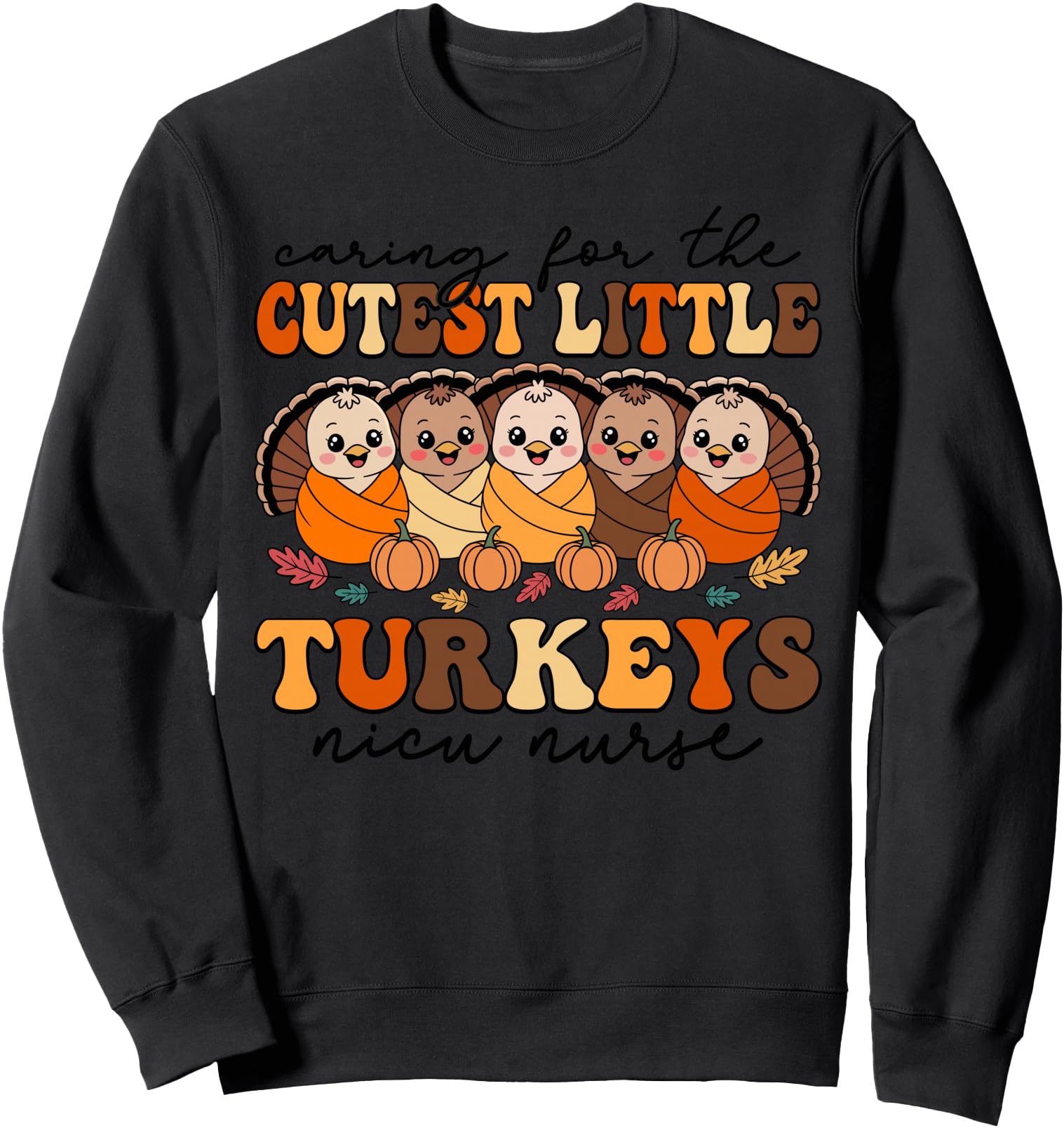 Handcrafted Caring Cutest Turkeys T-Shirt - Minimalist Print for Adults - T-Shirt, Sweatshirt, Hoodie