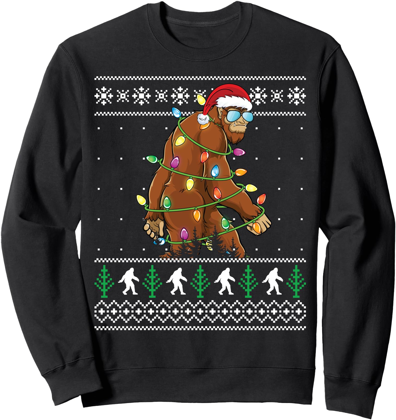 Authentic Bigfoot Ugly Exclusive Sweatshirt - Novelty Apparel for Adults - T-Shirt, Sweatshirt, Hoodie
