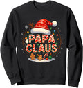 Papa Claus Lights Pajama Family Sweatshirt - Streetwear Style for Adults - T-Shirt, Sweatshirt, Hoodie