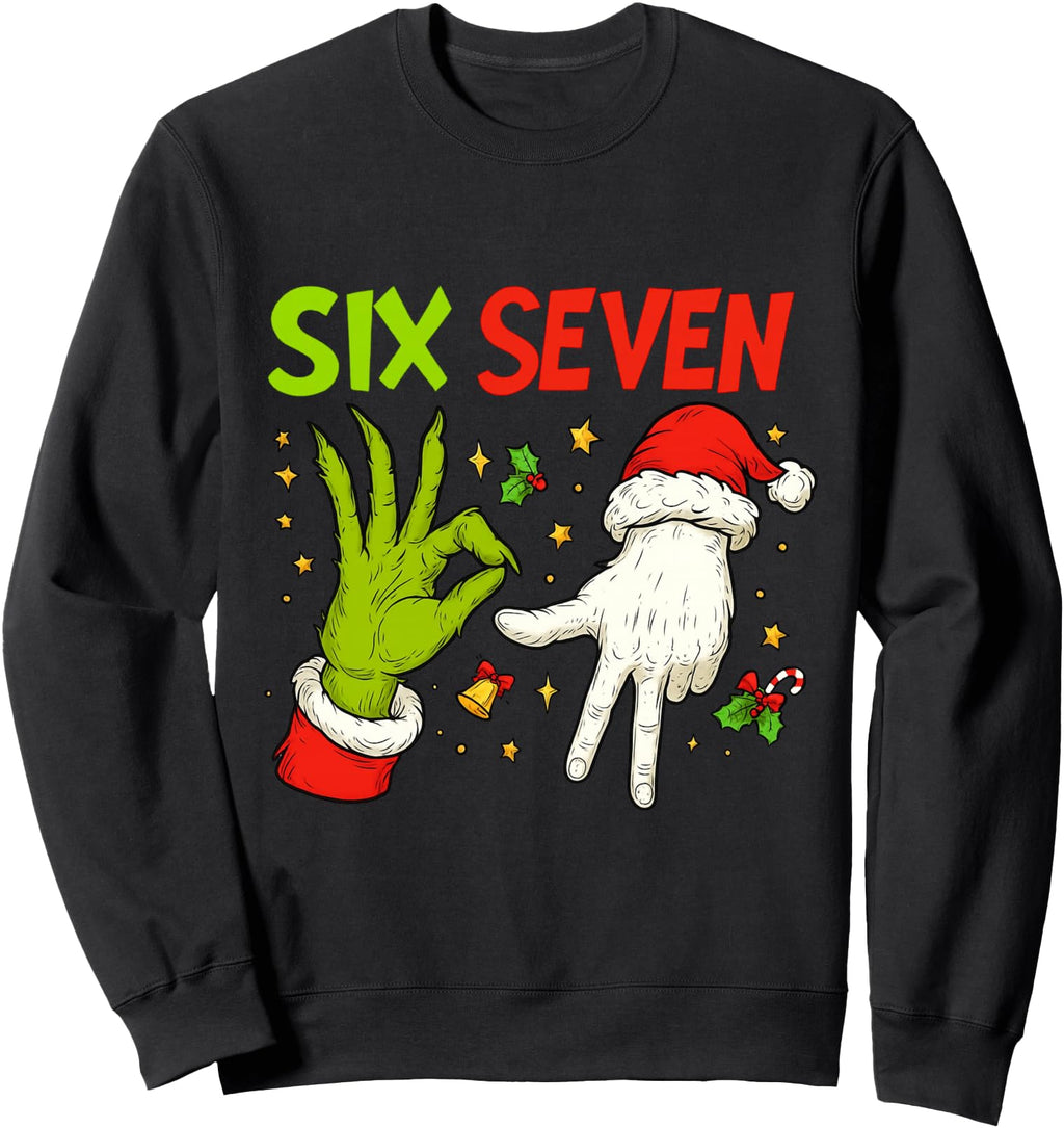 Original Six Seven 6 7 Meme Artist Hoodie - Aesthetic Graphic Men Women - T-Shirt, Sweatshirt, Hoodie