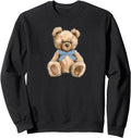 Original Teddy Bear Preppy Hoodie - Fun Novelty Design for Adults - T-Shirt, Sweatshirt, Hoodie