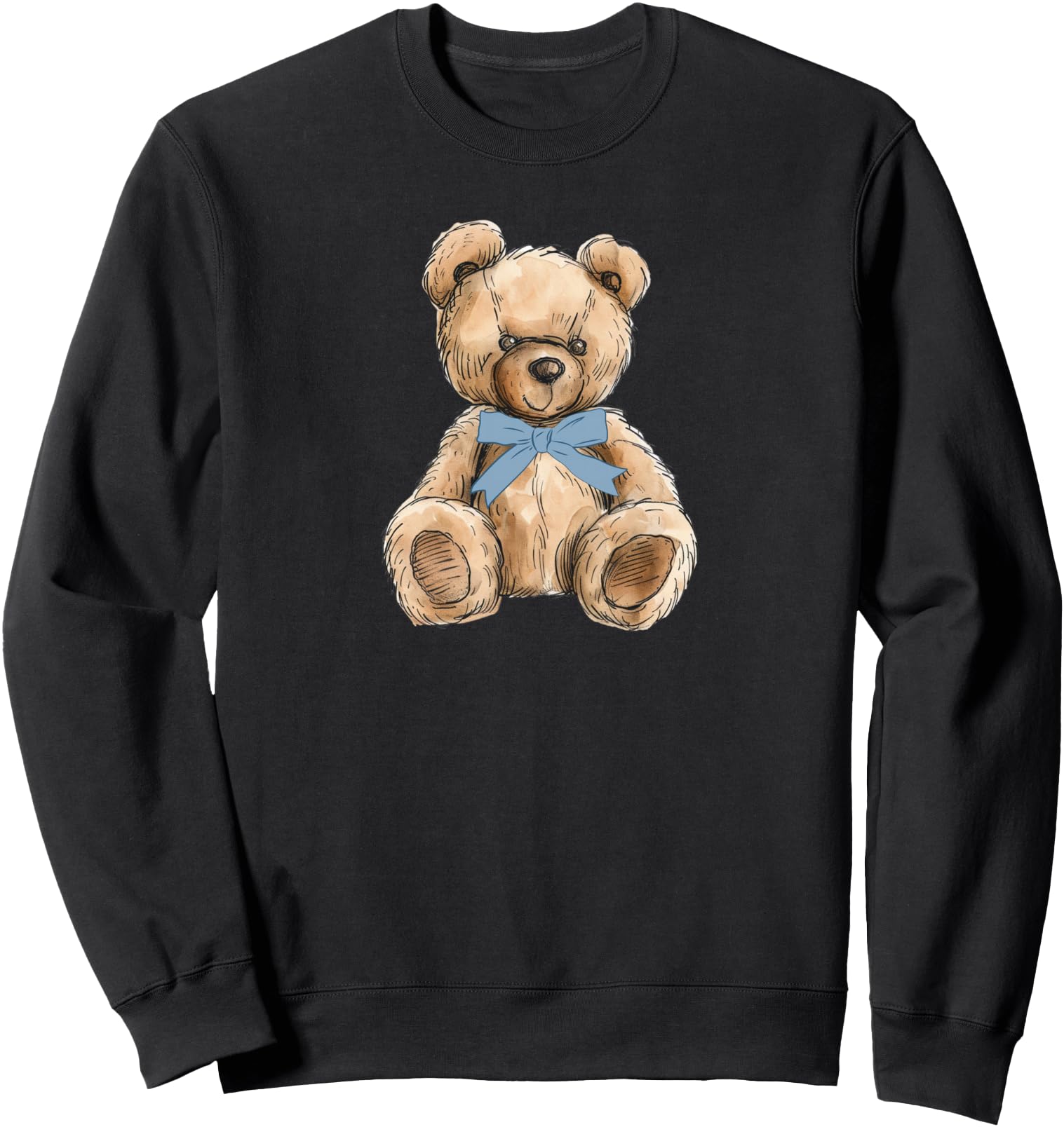Original Teddy Bear Preppy Hoodie - Fun Novelty Design for Adults - T-Shirt, Sweatshirt, Hoodie