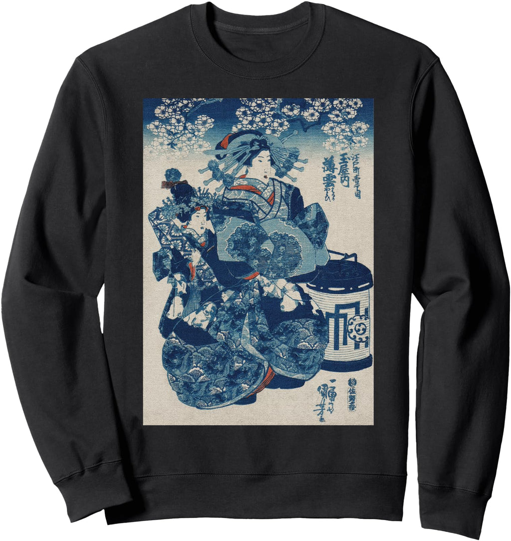 Traditional Japanese Elaborate Hair T-Shirt - Minimalist Print Unisex - T-Shirt, Sweatshirt, Hoodie