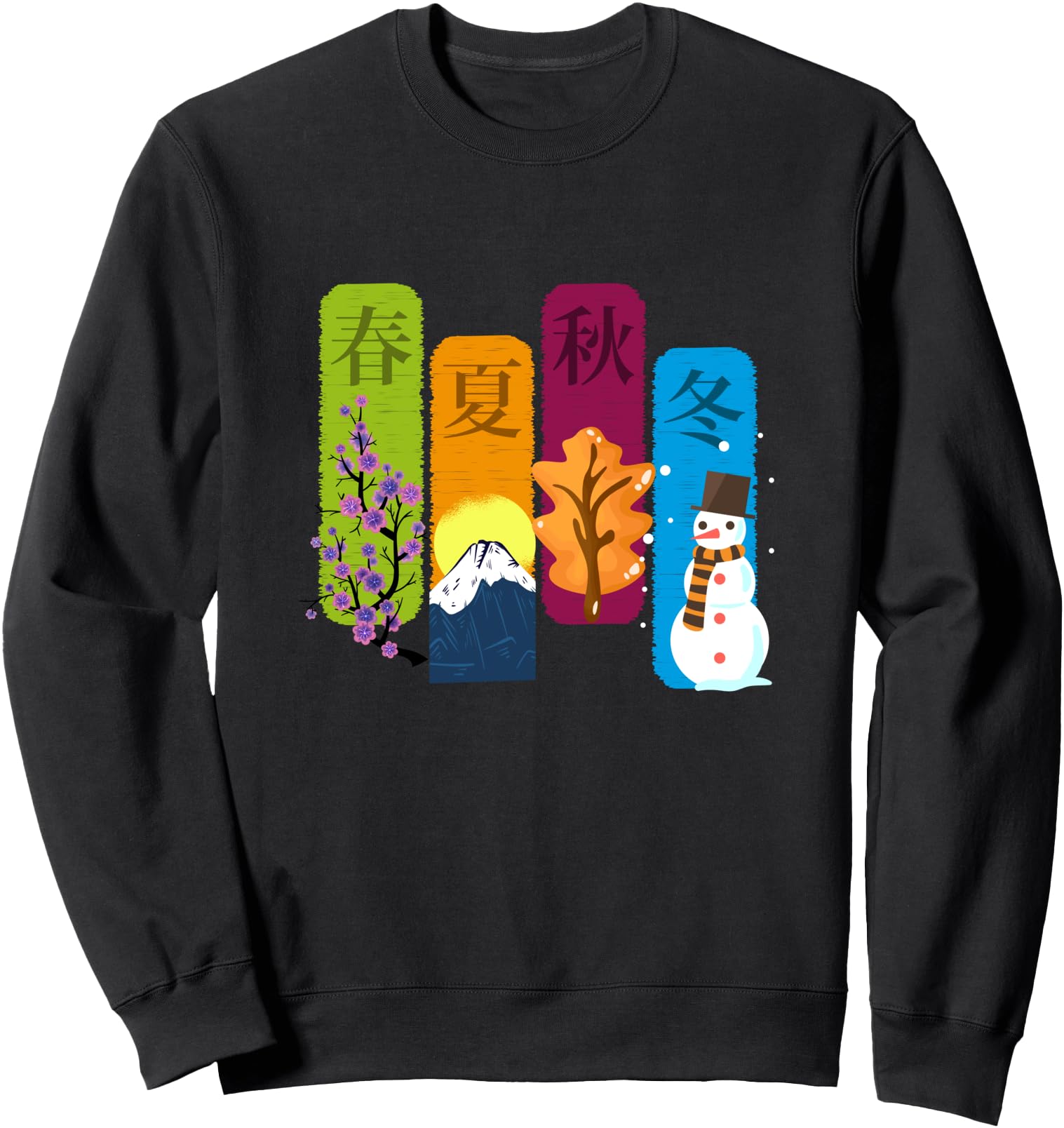 Original Shiki Seasons Japanese Hoodie - Aesthetic Graphic for Adults - T-Shirt, Sweatshirt, Hoodie
