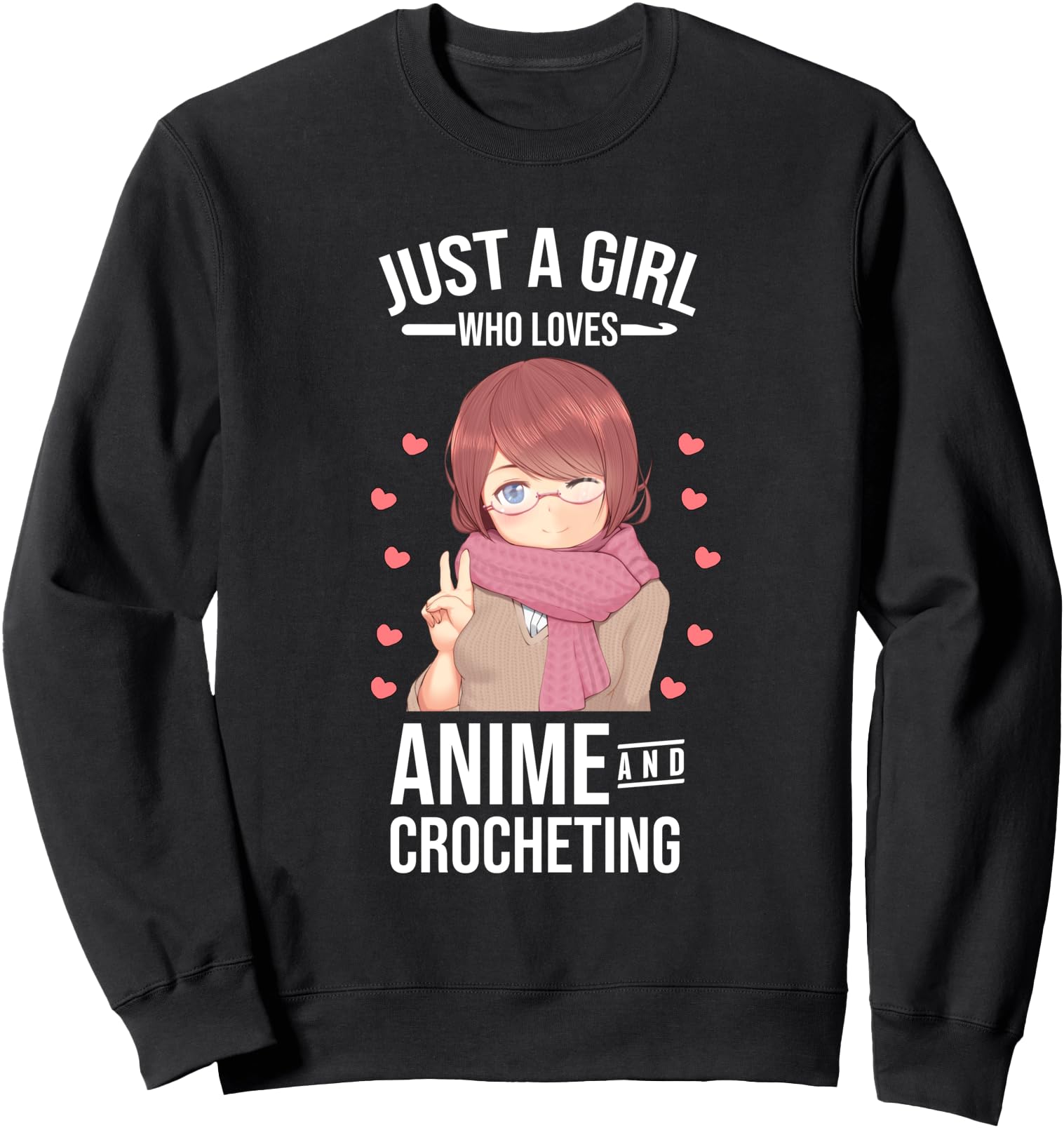 Original Just Who Loves Anime And T-Shirt - Trendy Graphic Men Women - T-Shirt, Sweatshirt, Hoodie
