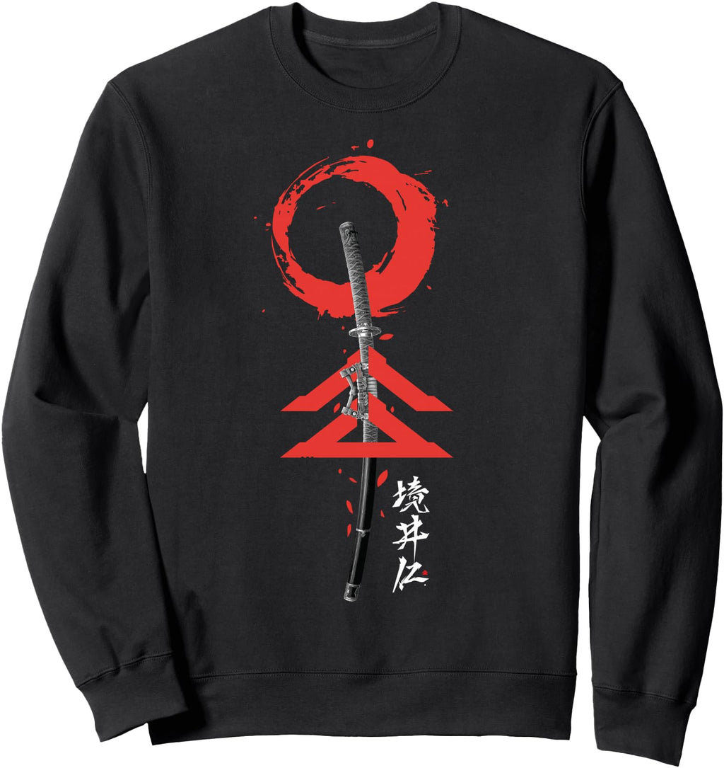 Handcrafted Ghost Samurai Japanese T-Shirt - Novelty Apparel Men Women - T-Shirt, Sweatshirt, Hoodie