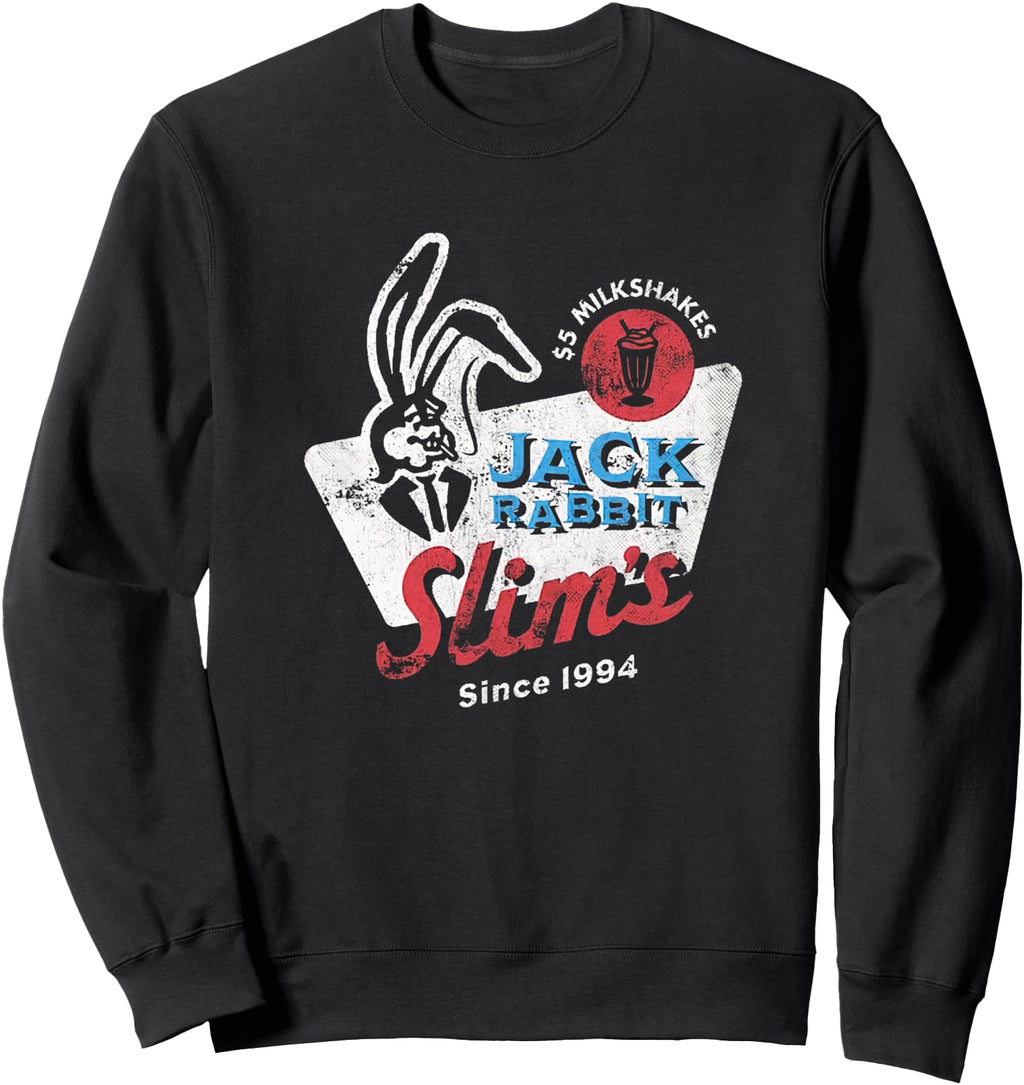 Rabbit Jack Slim S Pulp Milkshake Sweatshirt - Unique Graphic for Adults - T-Shirt, Sweatshirt, Hoodie