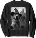 Halloween Dog Bigfoot Exclusive Sweatshirt - Novelty Apparel Unisex - T-Shirt, Sweatshirt, Hoodie