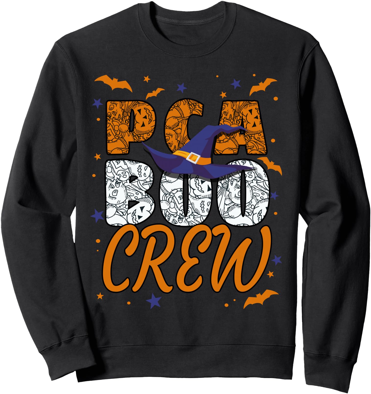 Pca Boo Crew Halloween Personal Care T-Shirt - Novelty Apparel Men Women - T-Shirt, Sweatshirt, Hoodie