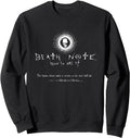 Authentic Death Note How To Use It Sweatshirt - Novelty Apparel for Adults - T-Shirt, Sweatshirt, Hoodie