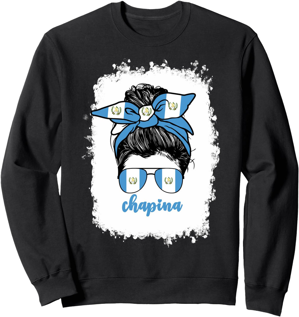 Chapina Guatemalan Guatemala Flag T-Shirt - Streetwear Style for Adults - T-Shirt, Sweatshirt, Hoodie