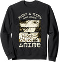 Original Just Who Loves Anime T-Shirt - Trendy Graphic for Adults - T-Shirt, Sweatshirt, Hoodie