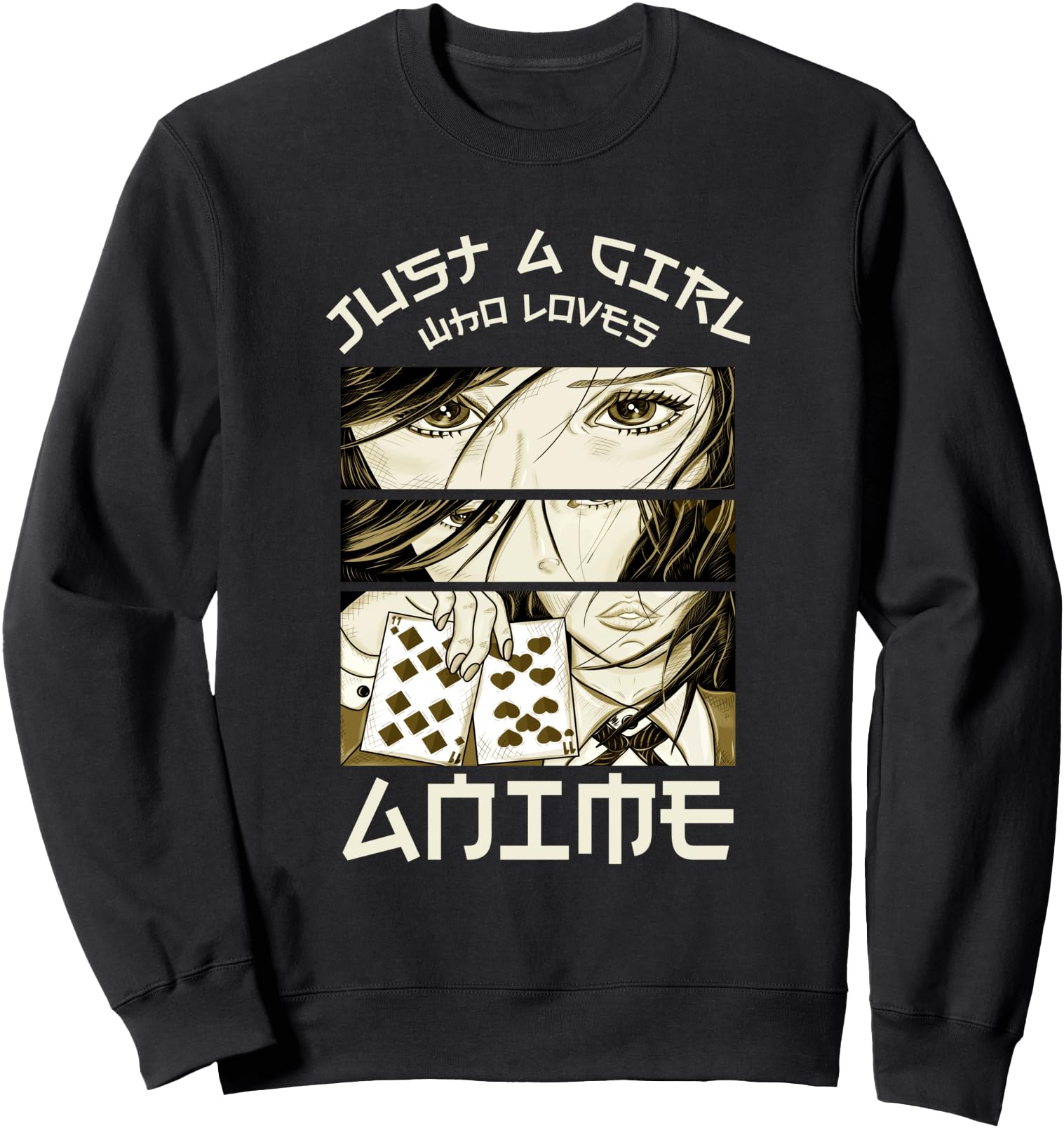 Original Just Who Loves Anime T-Shirt - Trendy Graphic for Adults - T-Shirt, Sweatshirt, Hoodie