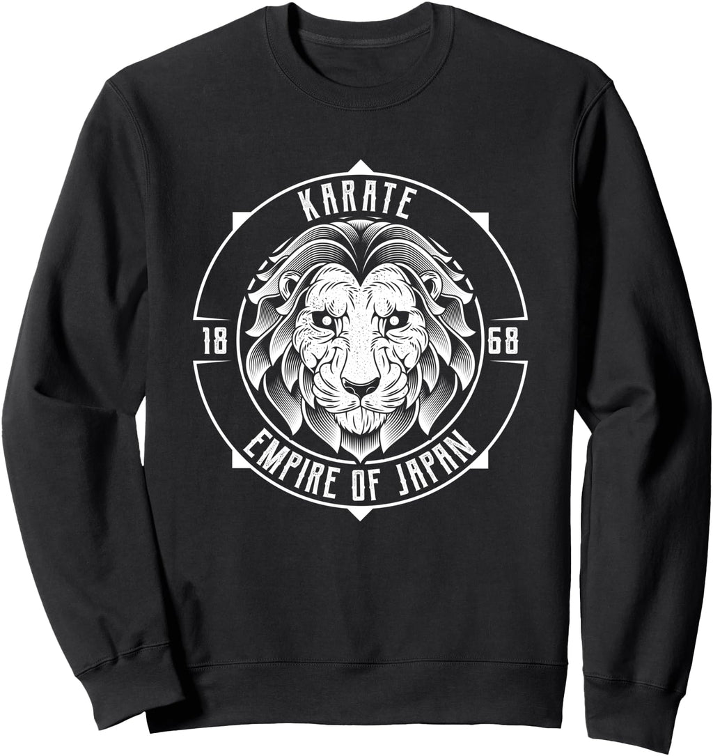 Exclusive Japanese Lion Karate Sweatshirt - Fun Novelty Design Unisex - T-Shirt, Sweatshirt, Hoodie